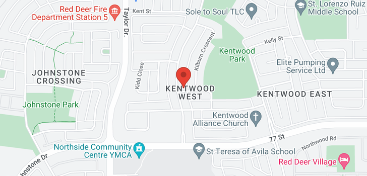 map of 21 Kendrew  Drive